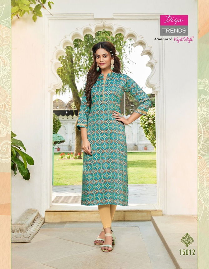 Gardencity Vol 15 By Diya Trends Designer Kurtis Catalog